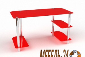 Купити скляний комп'ютерний стіл в Броварах і по всій Україні - в «Меблі-24»!